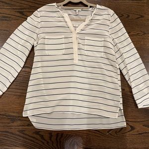 Joie silk striped top